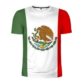 Мужская футболка 3D спортивная с принтом Мексика Чемпионат Мира в Петрозаводске, 100% полиэстер с улучшенными характеристиками | приталенный силуэт, круглая горловина, широкие плечи, сужается к линии бедра | mexico | бразилия | мексика | сборная мексики | футбол | чемпионат мира