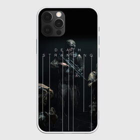 Чехол для iPhone 12 Pro Max с принтом DEATH STRANDING в Петрозаводске, Силикон |  | Тематика изображения на принте: hideo kojima | hilermo del toro | kojima productions | norman reedus | бурят гений | гильермо дель торо | леа сейду | лея | мадс миккельсен | норман ридус | хидео кодзима