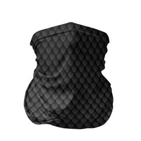 Бандана-труба 3D с принтом Чешуя дракона в Петрозаводске, 100% полиэстер, ткань с особыми свойствами — Activecool | плотность 150‒180 г/м2; хорошо тянется, но сохраняет форму | змеиная кожа | змея | черный