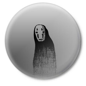 Значок с принтом Унесенные призраками в Петрозаводске,  металл | круглая форма, металлическая застежка в виде булавки | spirited away | миядзаки | хаяо