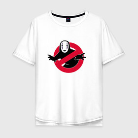 Мужская футболка хлопок Oversize с принтом Унесённые призраками в Петрозаводске, 100% хлопок | свободный крой, круглый ворот, “спинка” длиннее передней части | spirited away | миядзаки | хаяо