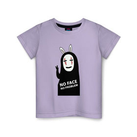 Детская футболка хлопок с принтом Унесенные призраками в Петрозаводске, 100% хлопок | круглый вырез горловины, полуприлегающий силуэт, длина до линии бедер | spirited away | миядзаки | хаяо