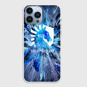 Чехол для iPhone 13 Pro Max с принтом TEAM LIQUID E SPORT в Петрозаводске,  |  | 2019 | blue | cybersport | esport | liquid | logo | pro league | team | team liquid | киберспорт | логотип | тим ликвид | фирменные цвета