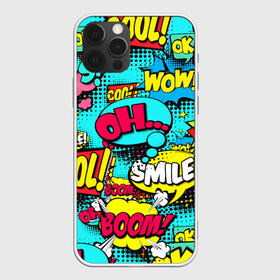 Чехол для iPhone 12 Pro Max с принтом Поп-арт в моде в Петрозаводске, Силикон |  | pop art | style | безумство | комикс | лейблы | микс | поп арт | яркие | яркое | яркости