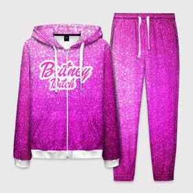 Мужской костюм 3D с принтом Britney Bitch _pink в Петрозаводске, 100% полиэстер | Манжеты и пояс оформлены тканевой резинкой, двухслойный капюшон со шнурком для регулировки, карманы спереди | baby one more time | britney spears | oops | бритни спирс