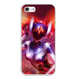 Чехол для iPhone 5/5S матовый с принтом DJ Sona League of Legends в Петрозаводске, Силикон | Область печати: задняя сторона чехла, без боковых панелей | lol | moba | riot games | воин | лига легенд | маг | поддержка | стратегия | стрелок | танк | чемпион