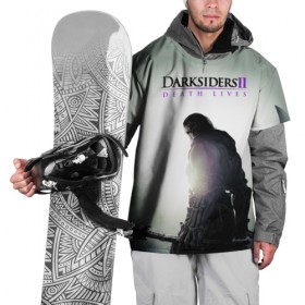 Накидка на куртку 3D с принтом Апокалипсис II: Смерть живёт в Петрозаводске, 100% полиэстер |  | Тематика изображения на принте: ад | апокалипсис | война | тьма