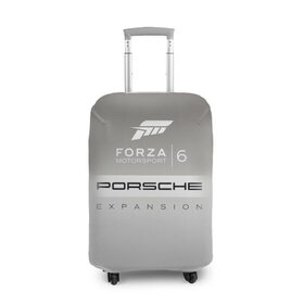 Чехол для чемодана 3D с принтом Forza Motorsport 6 в Петрозаводске, 86% полиэфир, 14% спандекс | двустороннее нанесение принта, прорези для ручек и колес | gear | top | авангард | вип | гонки | машина | офф | порше | сиквел | сила | скорость | спин