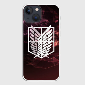 Чехол для iPhone 13 mini с принтом АТАКА ТИТАНОВ. Полигоны в Петрозаводске,  |  | attack on titan | анимэ | атака титанов | битва