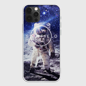 Чехол для iPhone 12 Pro Max с принтом STARFIELD в Петрозаводске, Силикон |  | 2019 | 2020 | bethesda | logo | space | starfield | звезды | игра | космонавт | космос | логотип | старфиелд