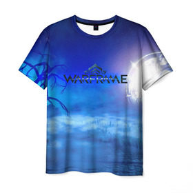 Мужская футболка 3D с принтом WARFRAME в Петрозаводске, 100% полиэфир | прямой крой, круглый вырез горловины, длина до линии бедер | 2019 | fortuna | stalker | warframe | варфрейм | сталкер | тэнно