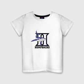 Детская футболка хлопок с принтом American Vandal - Humpbacks в Петрозаводске, 100% хлопок | круглый вырез горловины, полуприлегающий силуэт, длина до линии бедер | 