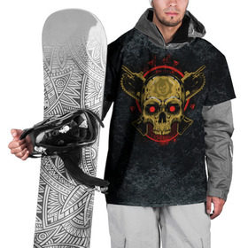 Накидка на куртку 3D с принтом Gears of War в Петрозаводске, 100% полиэстер |  | 