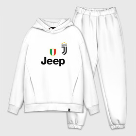 Мужской костюм хлопок OVERSIZE с принтом RONALDO JUVE SPORT в Петрозаводске,  |  | cr7 | fc | football | football club | juventus | ronaldo | sport | роналдо | спорт | спортивные | униформа | фирменные цвета | фк | футбол | футбольный клуб | ювентус