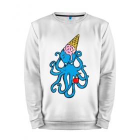 Мужской свитшот хлопок с принтом Mark Blink 182 в Петрозаводске, 100% хлопок |  | Тематика изображения на принте: mark hoppus | octopus | марк хоппус | осьминог