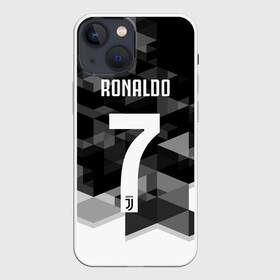 Чехол для iPhone 13 mini с принтом RONALDO JUVE SPORT в Петрозаводске,  |  | cr7 | fc | клуб | криштиану роналду | роналдо | фк | ювентус