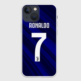 Чехол для iPhone 13 mini с принтом RONALDO JUVE SPORT в Петрозаводске,  |  | cr7 | fc | клуб | криштиану роналду | роналдо | фк | ювентус