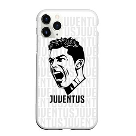 Чехол для iPhone 11 Pro матовый с принтом RONALDO JUVE SPORT в Петрозаводске, Силикон |  | cr7 | fc | клуб | криштиану роналду | роналдо | фк | ювентус