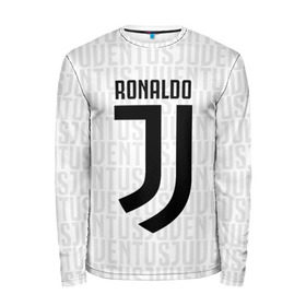 Мужской лонгслив 3D с принтом RONALDO JUVE SPORT в Петрозаводске, 100% полиэстер | длинные рукава, круглый вырез горловины, полуприлегающий силуэт | 