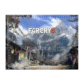 Обложка для студенческого билета с принтом Far Cry 4 в Петрозаводске, натуральная кожа | Размер: 11*8 см; Печать на всей внешней стороне | action | far cry 4 | армия | гималаи | гирокоптер | мин | мир | открытый | франшиза | ховеркрафт | шутер