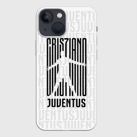 Чехол для iPhone 13 mini с принтом RONALDO JUVE SPORT в Петрозаводске,  |  | club | cr7 | fc | football | ronaldo | sport | криштиану роналду | роналдо | спорт | фк | форма | футбольный клуб | ювентус