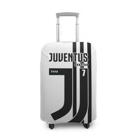 Чехол для чемодана 3D с принтом Personal form Ronaldo в Петрозаводске, 86% полиэфир, 14% спандекс | двустороннее нанесение принта, прорези для ручек и колес | 7 | cristiano | jeep | juventus | ronaldo | италия | криштиану | роналду | футбол | ювентус