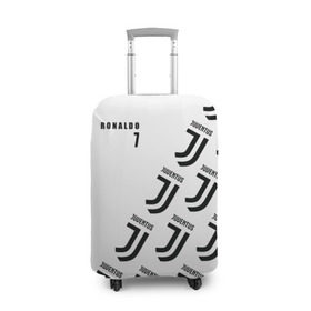Чехол для чемодана 3D с принтом Personal form Ronaldo в Петрозаводске, 86% полиэфир, 14% спандекс | двустороннее нанесение принта, прорези для ручек и колес | 7 | cristiano | jeep | juventus | ronaldo | италия | криштиану | роналду | футбол | ювентус