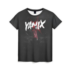 Женская футболка 3D с принтом YANIX в Петрозаводске, 100% полиэфир ( синтетическое хлопкоподобное полотно) | прямой крой, круглый вырез горловины, длина до линии бедер | Тематика изображения на принте: 