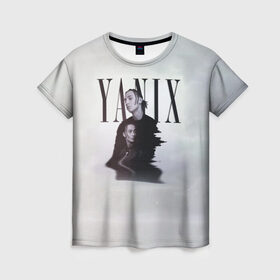 Женская футболка 3D с принтом YANIX в Петрозаводске, 100% полиэфир ( синтетическое хлопкоподобное полотно) | прямой крой, круглый вырез горловины, длина до линии бедер | Тематика изображения на принте: 