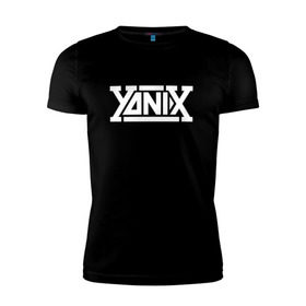 Мужская футболка премиум с принтом Yanix в Петрозаводске, 92% хлопок, 8% лайкра | приталенный силуэт, круглый вырез ворота, длина до линии бедра, короткий рукав | yanix | яникс