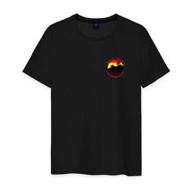Мужская футболка хлопок с принтом Granite Mountain Hotshots в Петрозаводске, 100% хлопок | прямой крой, круглый вырез горловины, длина до линии бедер, слегка спущенное плечо. | only the brave | дело храбрых