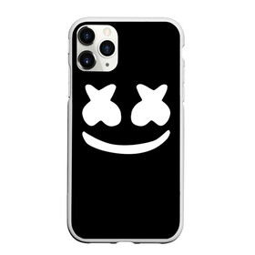 Чехол для iPhone 11 Pro матовый с принтом Marshmello black в Петрозаводске, Силикон |  | dj | dj marshmello | marshmello | клуб | клубная музыка | музыка