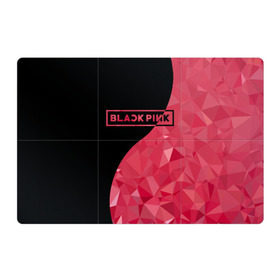 Магнитный плакат 3Х2 с принтом BLACKPINK в Петрозаводске, Полимерный материал с магнитным слоем | 6 деталей размером 9*9 см | Тематика изображения на принте: black  pink | blackpink | jennie | jisoo | k pop | lalisa | группа | инь янь | к поп | корейская группа | розовый | черный