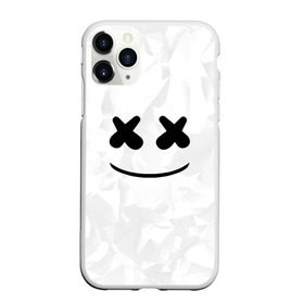 Чехол для iPhone 11 Pro матовый с принтом MARSHMELLO в Петрозаводске, Силикон |  | dj | marshmello | usa | америка | клубная музыка | маршмелло | музыка | музыкант