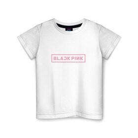 Детская футболка хлопок с принтом BlackPink 96 JENNIE в Петрозаводске, 100% хлопок | круглый вырез горловины, полуприлегающий силуэт, длина до линии бедер | 96 jennie | black  pink | blackpink | jennie | jisoo | k pop | lalisa | группа | к поп | корейская группа | розовый | черный