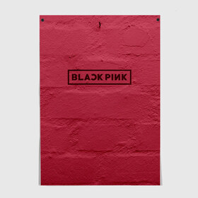 Постер с принтом BlackPink wall в Петрозаводске, 100% бумага
 | бумага, плотность 150 мг. Матовая, но за счет высокого коэффициента гладкости имеет небольшой блеск и дает на свету блики, но в отличии от глянцевой бумаги не покрыта лаком | black  pink | blackpink | jennie | jisoo | k pop | lalisa | группа | к поп | корейская группа | розовый | черный