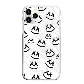 Чехол для iPhone 11 Pro матовый с принтом MARSHMELLO PATTERN в Петрозаводске, Силикон |  | Тематика изображения на принте: dj | marshmello | usa | америка | клубная музыка | маршмелло | музыка | музыкант