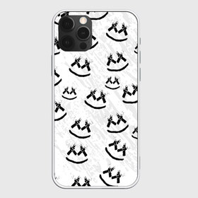 Чехол для iPhone 12 Pro Max с принтом MARSHMELLO PATTERN в Петрозаводске, Силикон |  | dj | marshmello | usa | америка | клубная музыка | маршмелло | музыка | музыкант