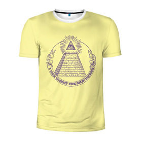 Мужская футболка 3D спортивная с принтом Всевидящее око в Петрозаводске, 100% полиэстер с улучшенными характеристиками | приталенный силуэт, круглая горловина, широкие плечи, сужается к линии бедра | eye | freemasonry | illuminati | secret | see | society | всевидящее | заговор | иллюминаты | ложа | масонская | масонство | общество | око | пирамида | просвещённые | тайное | теория