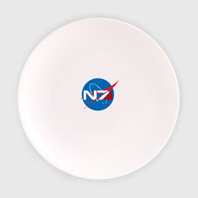 Тарелка с принтом NASA N7 MASS EFFECT в Петрозаводске, фарфор | диаметр - 210 мм
диаметр для нанесения принта - 120 мм | Тематика изображения на принте: logo | n7 | nasa | space | логотип | масс эффект | н7 | наса