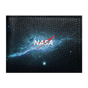 Обложка для студенческого билета с принтом NASA в Петрозаводске, натуральная кожа | Размер: 11*8 см; Печать на всей внешней стороне | galaxy | nasa | planet | star | астрономия | галактика | звезды | космос | надписи | наса | планета