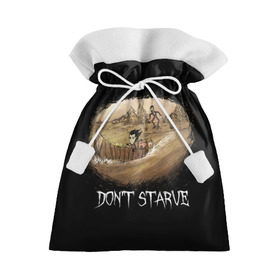 Подарочный 3D мешок с принтом Don`t starve в Петрозаводске, 100% полиэстер | Размер: 29*39 см | 