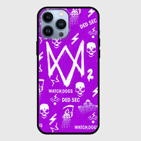 Чехол для iPhone 13 Pro Max с принтом WATCH DOGS 2 в Петрозаводске,  |  | Тематика изображения на принте: action | ct os | ded sec | fox | gamer | hacker | player | watch dogs | watch dogs 2 | знак лиса | хакер