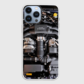 Чехол для iPhone 13 Pro Max с принтом Engine в Петрозаводске,  |  | brz | car | drift | engine | gt86 | japan | racers | subaru | toyota | автомобиль | гонки | двигатель | машина | мотор | япония