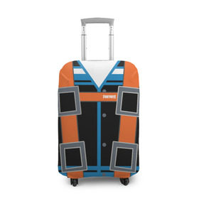 Чехол для чемодана 3D с принтом Fortnite: Ремонтник в Петрозаводске, 86% полиэфир, 14% спандекс | двустороннее нанесение принта, прорези для ручек и колес | fortnite | save | the | world | борьба | выживани | зомби | монстры | симулятора | фортнайт