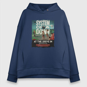 Женское худи Oversize хлопок с принтом System of a Down в Петрозаводске, френч-терри — 70% хлопок, 30% полиэстер. Мягкий теплый начес внутри —100% хлопок | боковые карманы, эластичные манжеты и нижняя кромка, капюшон на магнитной кнопке | soad | soil | system of a down | группа | дав | дарон малакян | джон долмаян | метал | ню | оф | рок | серж танкян | систем | соад | сод | соэд | шаво одаджян | э доун