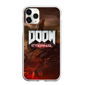 Чехол для iPhone 11 Pro матовый с принтом DOOM Eternal в Петрозаводске, Силикон |  | doom | doomguy | slayer | вечный | дум | думгай | палач рока