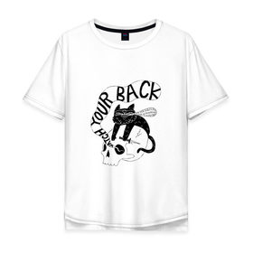 Мужская футболка хлопок Oversize с принтом DARK SOULS в Петрозаводске, 100% хлопок | свободный крой, круглый ворот, “спинка” длиннее передней части | Тематика изображения на принте: 