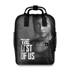 Женский рюкзак 3D с принтом THE LAST OF US в Петрозаводске, 100% полиэстер | лямки с регулируемой длиной, сверху ручки, чтобы рюкзак нести как сумку. Основное отделение закрывается на молнию, как и внешний карман. Внутри два дополнительных кармана, один из которых закрывается на молнию. По бокам два дополнительных кармашка, куда поместится маленькая бутылочка
 | gamer | player | stels | the last of us | the last of us part 2 | бегун | джоэл | каннибалы | охотники | сталкер | топляк | цикады | щелкун | элли