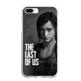 Чехол для iPhone 7Plus/8 Plus матовый с принтом THE LAST OF US в Петрозаводске, Силикон | Область печати: задняя сторона чехла, без боковых панелей | gamer | player | stels | the last of us | the last of us part 2 | бегун | джоэл | каннибалы | охотники | сталкер | топляк | цикады | щелкун | элли